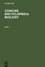 Cover: Concise Encyclopedia Biology - De Gruyter