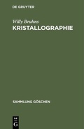 Cover: Kristallographie - De Gruyter