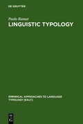 Cover: Linguistic Typology - De Gruyter Mouton