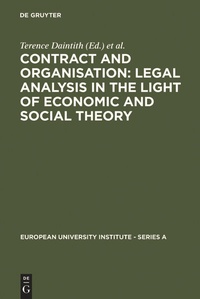 Enlarge image Cover: Contract and Organisation - De Gruyter