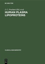 Cover: Human Plasma Lipoproteins - De Gruyter