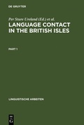 Cover: Language contact in the British Isles - De Gruyter