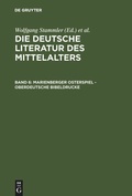 Cover: Marienberger Osterspiel - Oberdeutsche Bibeldrucke - De Gruyter
