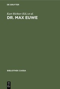 Cover: Dr. Max Euwe - De Gruyter