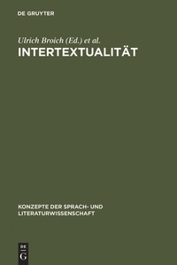 Enlarge image Cover: Intertextualität - De Gruyter