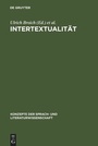 Cover: Intertextualität - De Gruyter