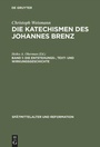 Cover: Die Entstehungs-, Text- und Wirkungsgeschichte - De Gruyter