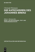 Cover: Die Entstehungs-, Text- und Wirkungsgeschichte - De Gruyter
