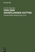 Cover: Von den Wandlungen Gottes - De Gruyter