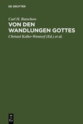 Cover: Von den Wandlungen Gottes - De Gruyter