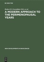 Cover: A Modern Approach to the Perimenopausal Years - De Gruyter