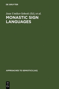 Enlarge image Cover: Monastic Sign Languages - De Gruyter Mouton