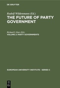 Cover: Party Governments - De Gruyter
