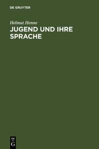 Abbildung von: Jugend und ihre Sprache - De Gruyter