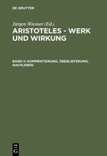 Cover: Kommentierung, &Uuml;berlieferung, Nachleben - De Gruyter