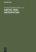 Cover: Kritik und Metaphysik - De Gruyter