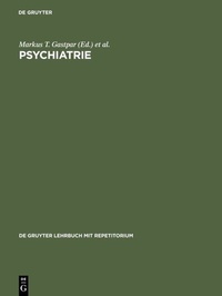 Bild: Psychiatrie - De Gruyter