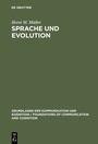 Cover: Sprache und Evolution - De Gruyter