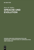 Cover: Sprache und Evolution - De Gruyter