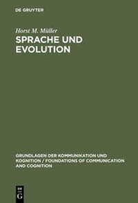 Enlarge image Cover: Sprache und Evolution - De Gruyter