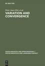 Cover: Variation and Convergence - De Gruyter