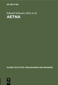 Cover: Aetna - De Gruyter