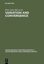 Cover: Variation and Convergence - De Gruyter