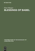 Cover: Blessings of Babel - De Gruyter Mouton