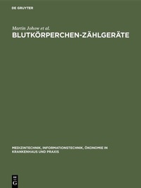 Abbildung von: Blutkörperchen-Zählgeräte - De Gruyter
