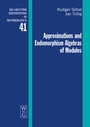 Cover: Approximations and Endomorphism Algebras of Modules - De Gruyter
