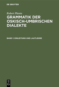 Abbildung von: Einleitung und Lautlehre - De Gruyter