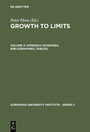 Cover: Growth to Limits / Appendix (Synopses, Bibliographies, Tables) - De Gruyter