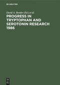 Cover: Progress in Tryptophan and Serotonin Research 1986 - De Gruyter