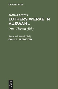 Enlarge image Cover: Predigten - De Gruyter