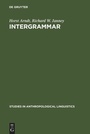 Cover: InterGrammar - De Gruyter Mouton