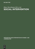 Cover: Social Intervention - De Gruyter