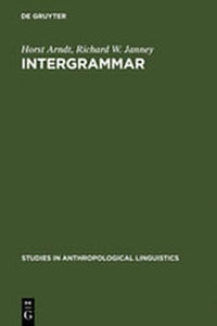 Enlarge image Cover: InterGrammar - De Gruyter Mouton