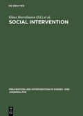 Cover: Social Intervention - De Gruyter