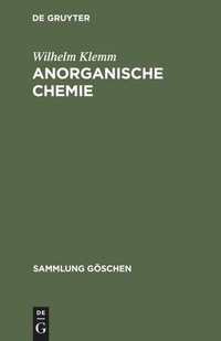 Bild vergrößern Bild: Anorganische Chemie - De Gruyter