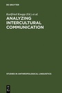 Cover: Analyzing Intercultural Communication - De Gruyter Mouton