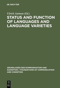 Cover: Status and Function of Languages and Language Varieties - De Gruyter