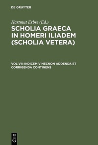 Abbildung von: Indicem V necnon addenda et corrigenda continens - De Gruyter
