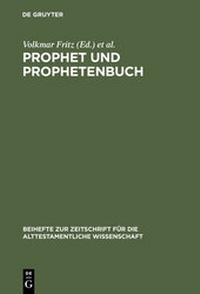 Enlarge image Cover: Prophet und Prophetenbuch - De Gruyter