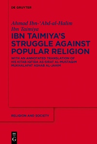 Abbildung von: Ibn Taimiya's Struggle Against Popular Religion - De Gruyter Mouton