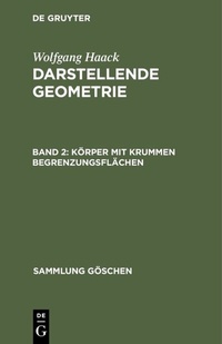Abbildung von: Körper mit krummen Begrenzungsflächen - De Gruyter