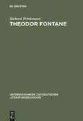 Cover: Theodor Fontane - De Gruyter