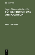 Cover: Bronzen - De Gruyter