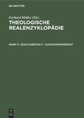 Cover: Jesus Christus V - Katechismuspredigt - De Gruyter