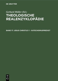 Abbildung von: Jesus Christus V - Katechismuspredigt - De Gruyter