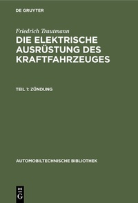 Abbildung von: Zündung - De Gruyter